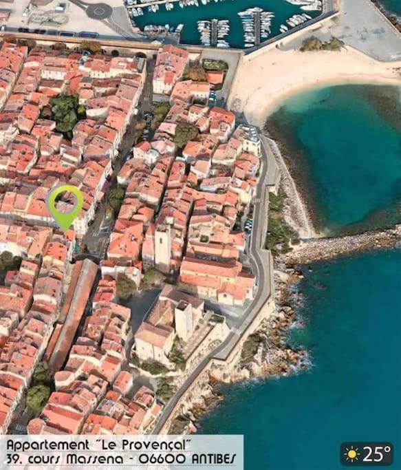 דירות Le Provencal - Center Old Antibes 1Br Flat With Ac, Wifi מראה חיצוני תמונה
